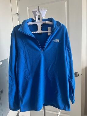 The North Face Bright Blue Half-Zip Fleece Pullover